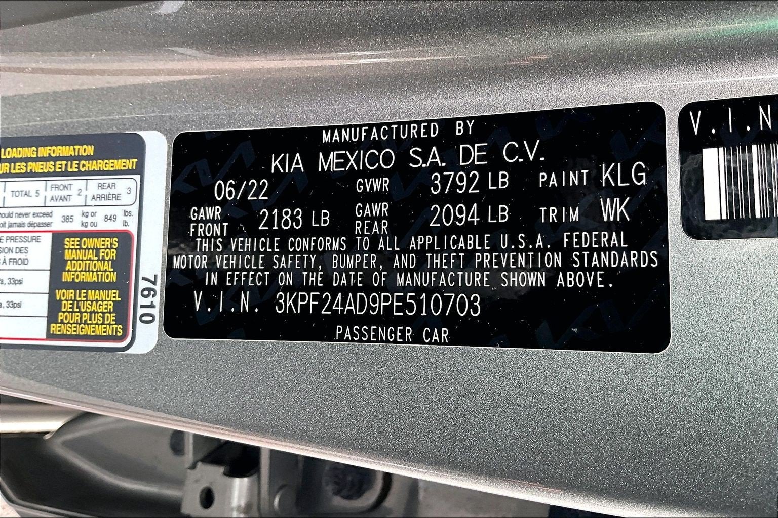 2023 Kia Forte LXS