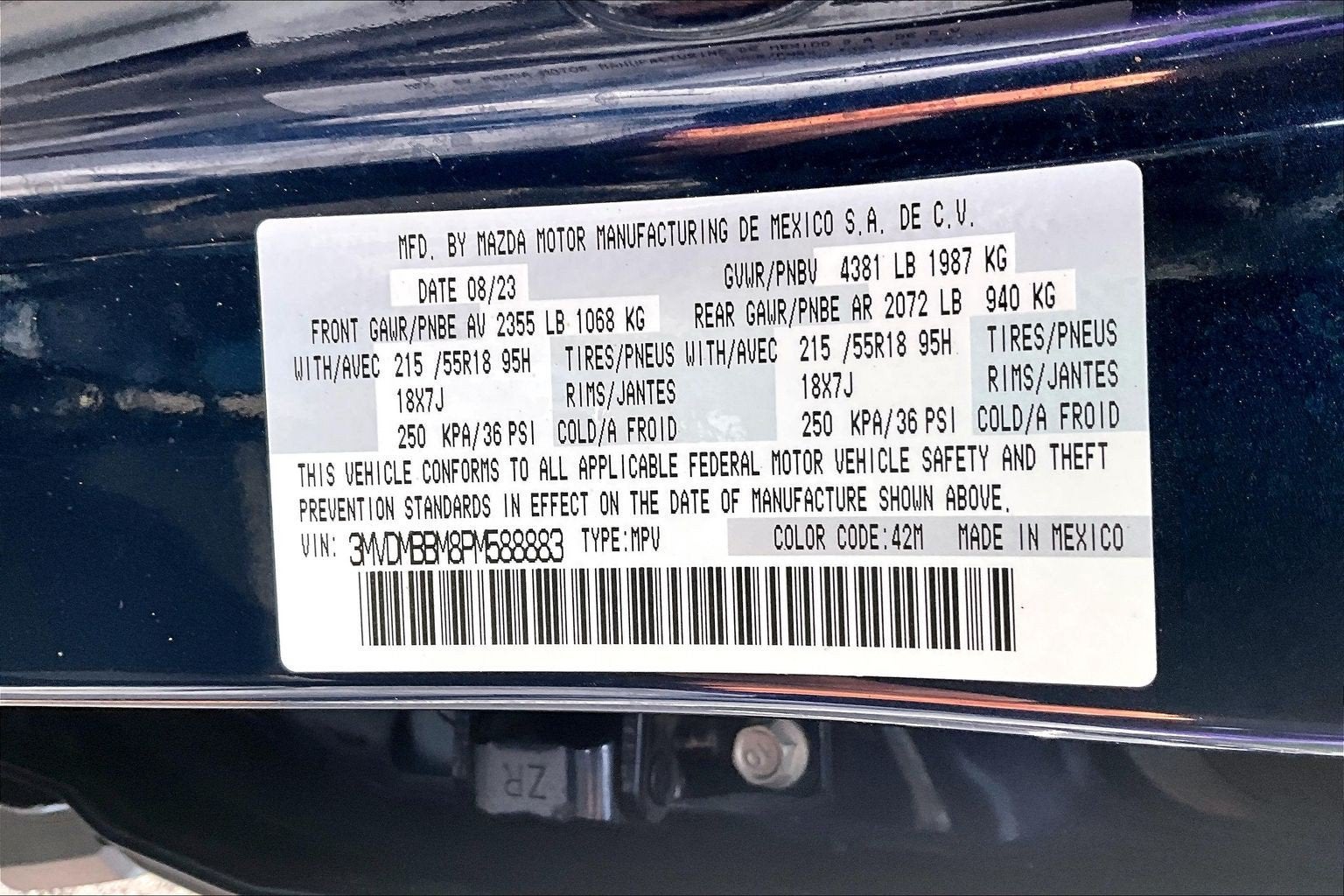 2023 Mazda Mazda CX-30 2.5 S Select Package