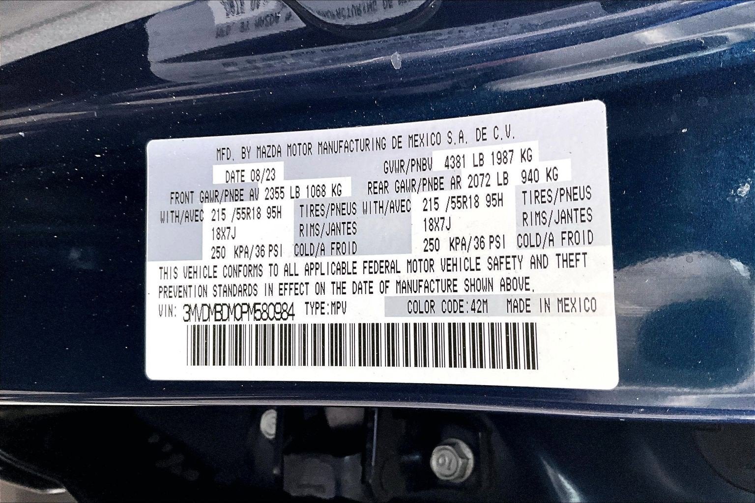 2023 Mazda Mazda CX-30 2.5 S Premium Package