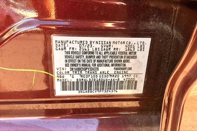 2023 Nissan Sentra SV