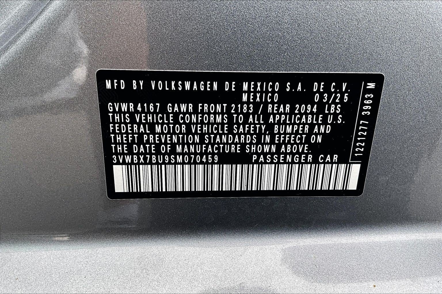 2025 Volkswagen Jetta Sport