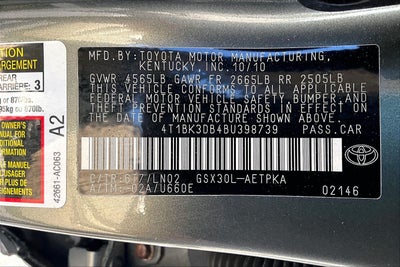 2011 Toyota Avalon Limited
