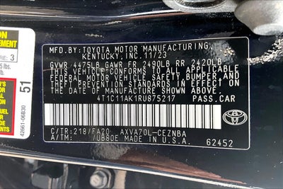 2024 Toyota Camry LE