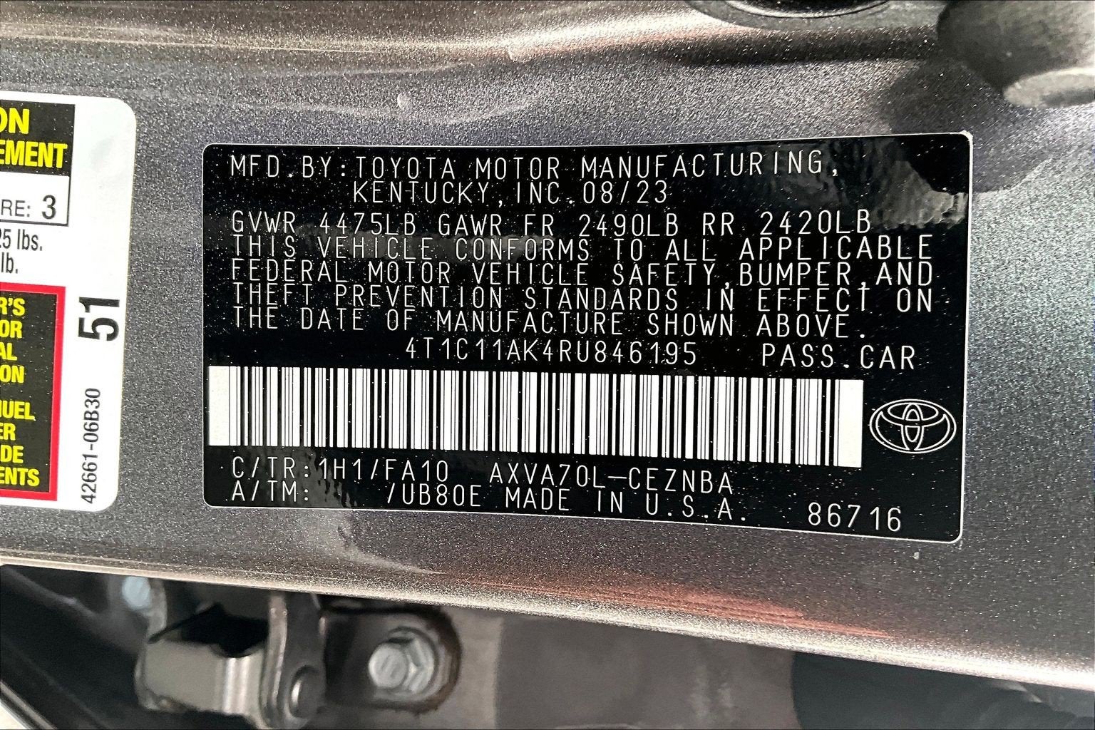 2024 Toyota Camry LE