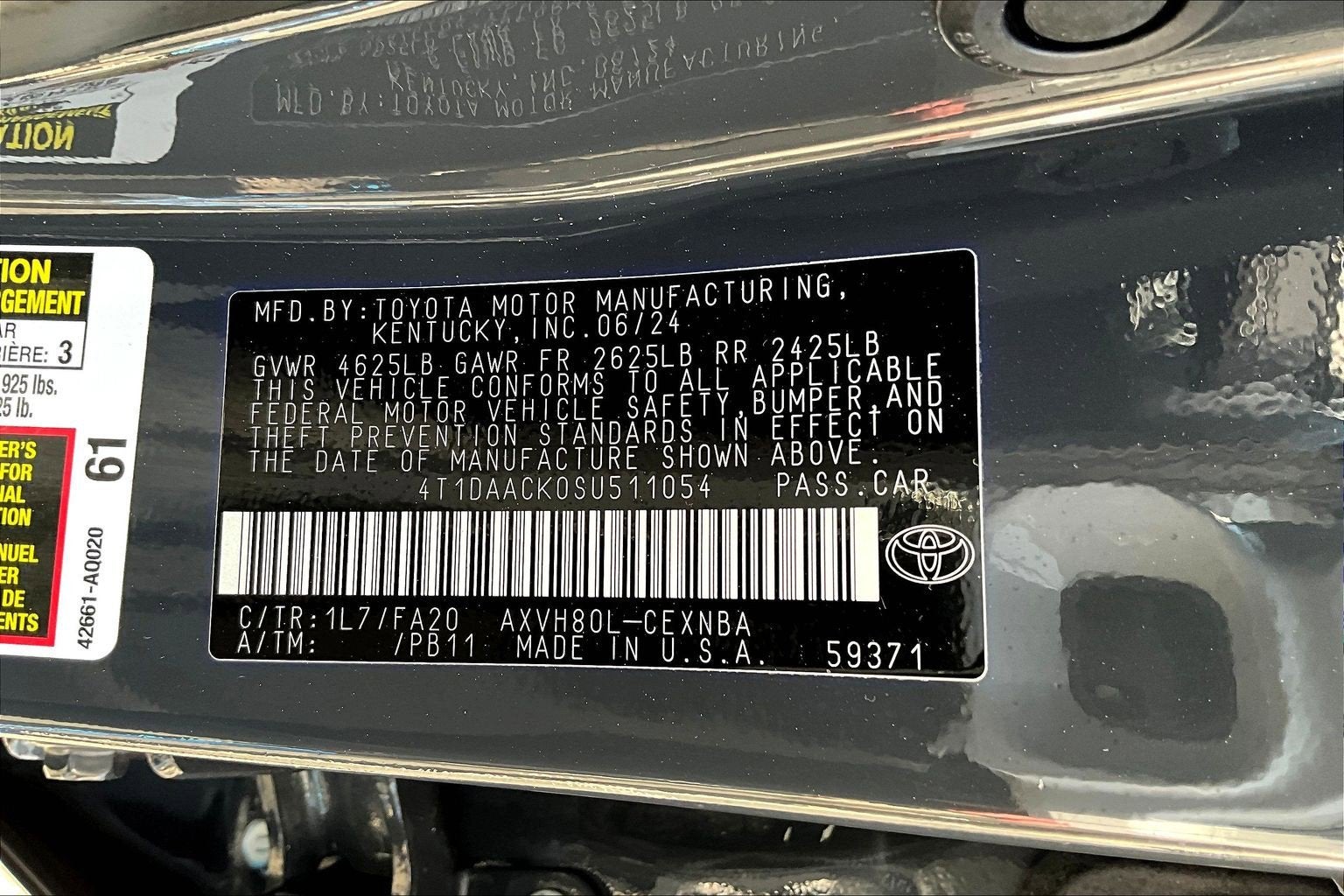 2025 Toyota Camry LE