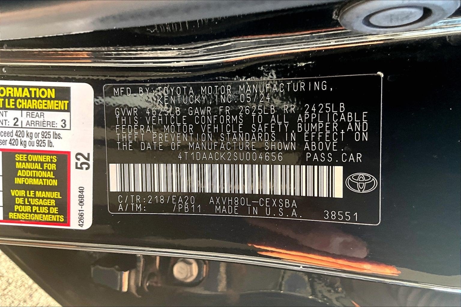 2025 Toyota Camry SE