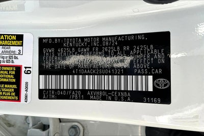 2025 Toyota Camry LE