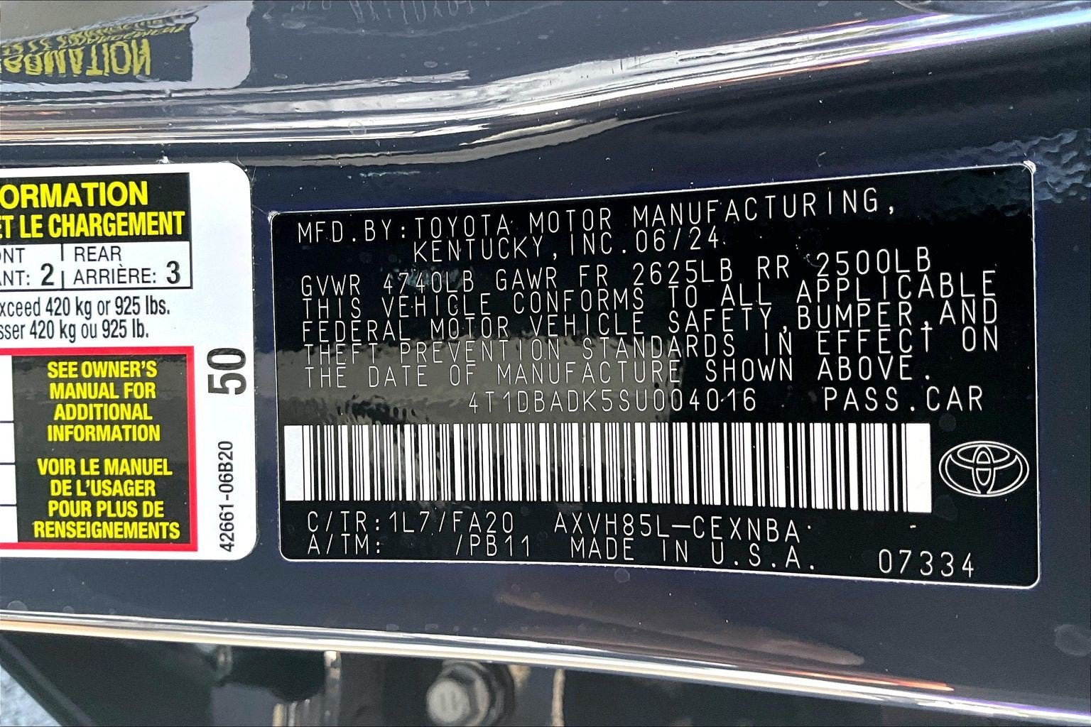 2025 Toyota Camry LE