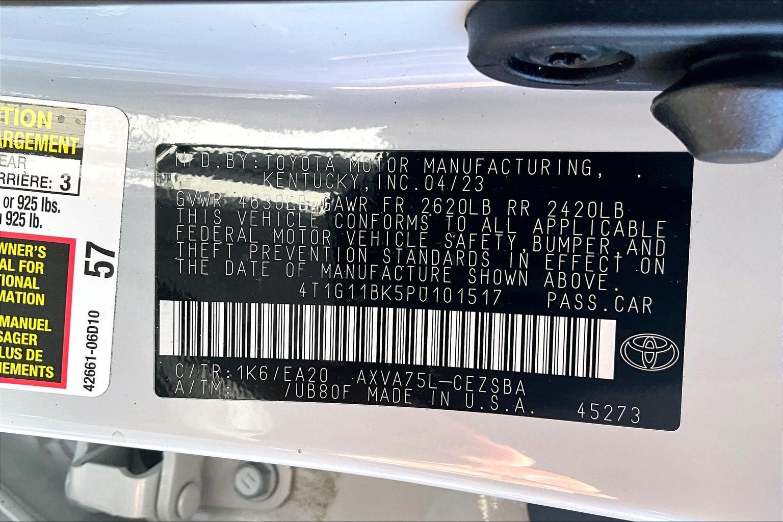 2023 Toyota Camry SE
