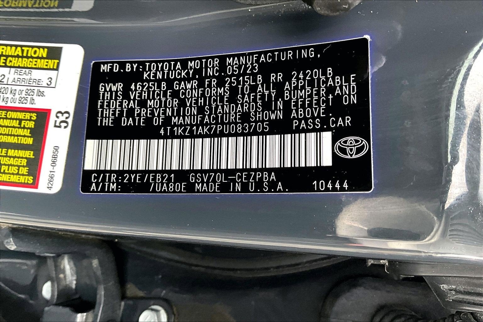 2023 Toyota Camry TRD V6