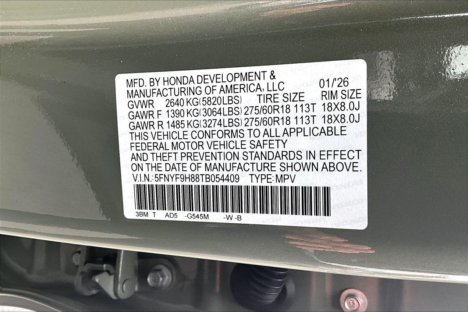 2026 Honda Passport TrailSport Elite