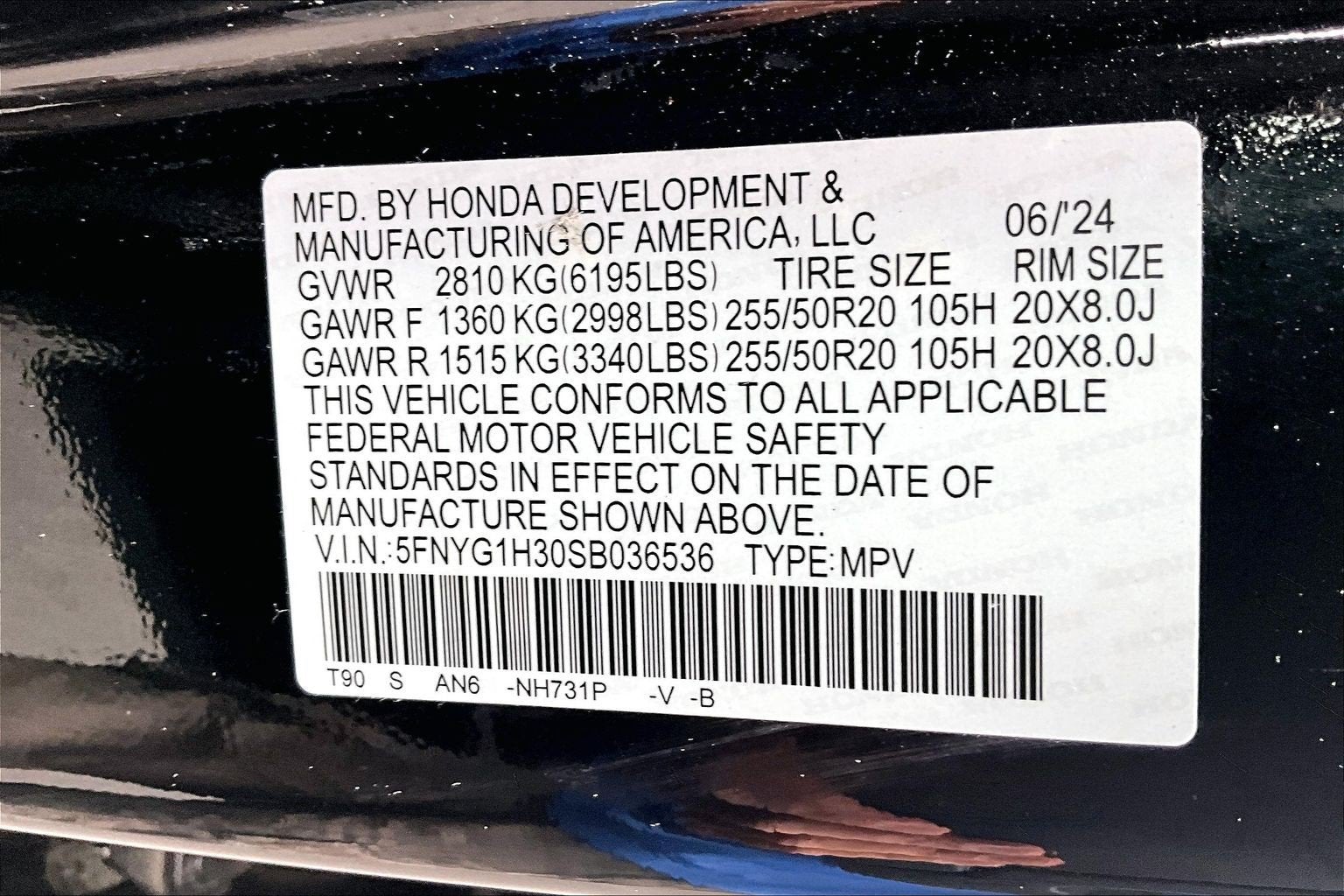 2025 Honda Pilot Sport