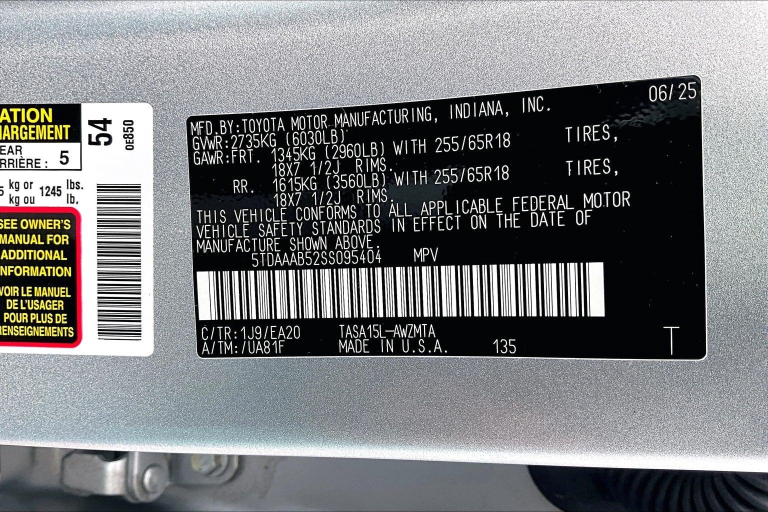 2025 Toyota Grand Highlander XLE