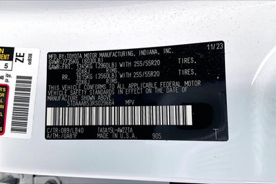 2024 Toyota Grand Highlander Platinum