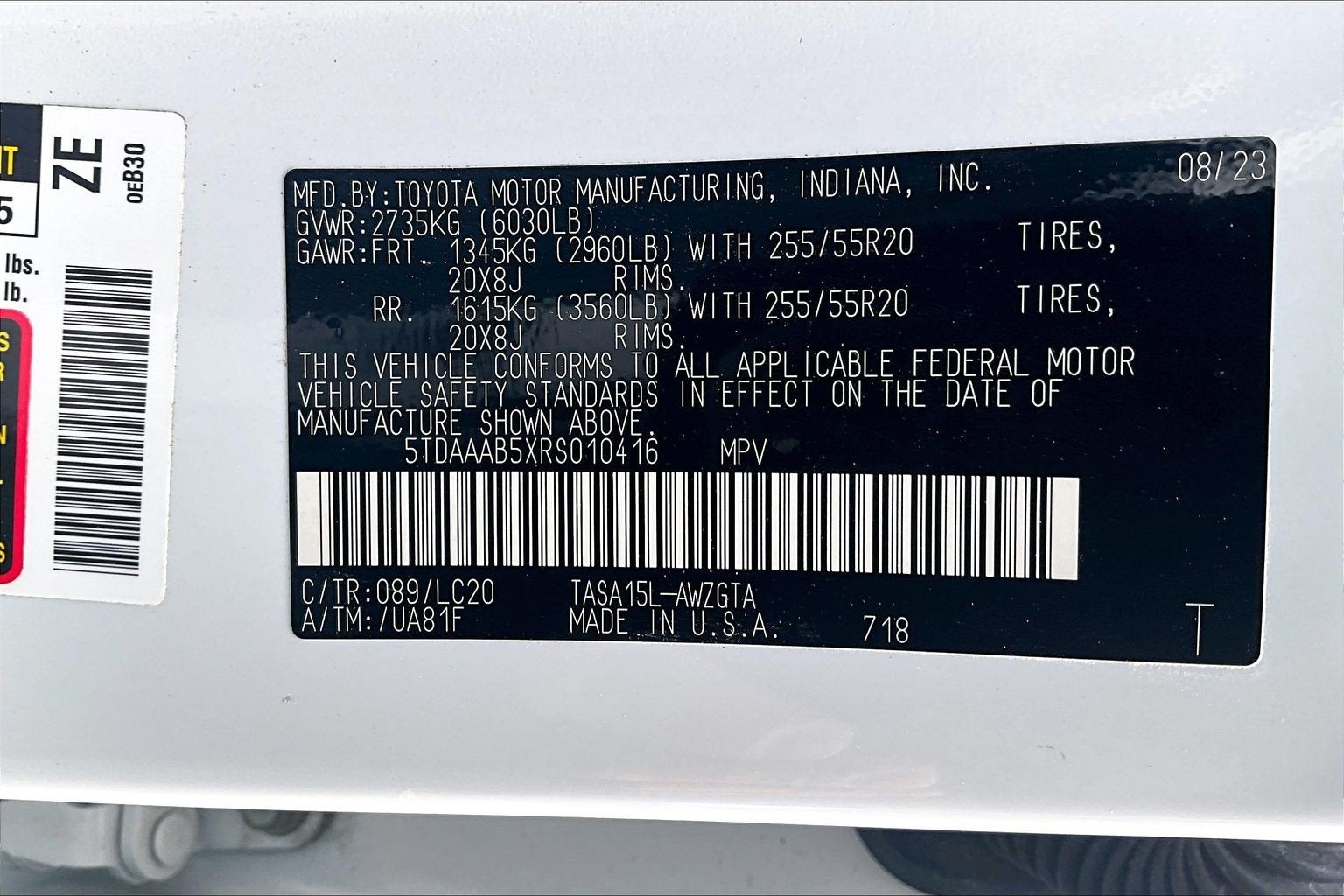 2024 Toyota Grand Highlander Limited