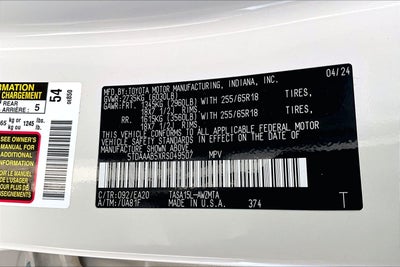 2024 Toyota Grand Highlander XLE