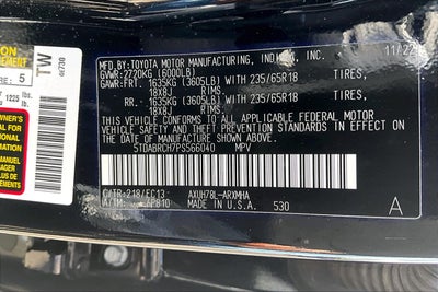 2023 Toyota Highlander Hybrid Bronze Edition