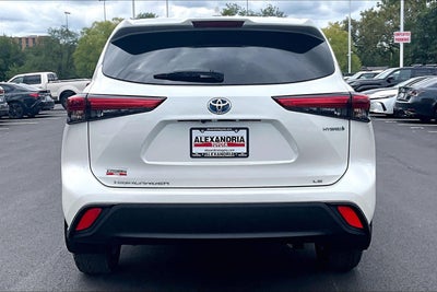 2021 Toyota Highlander Hybrid LE