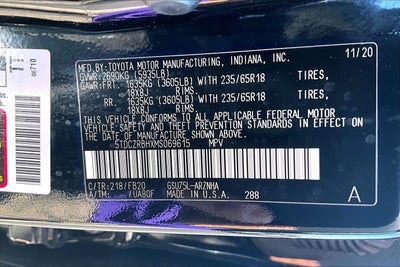 2021 Toyota Highlander L