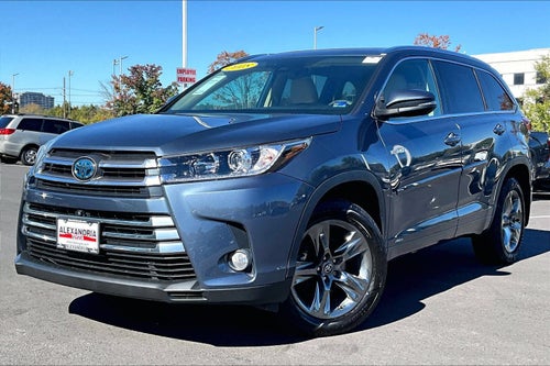2018 Toyota Highlander Hybrid Limited Platinum