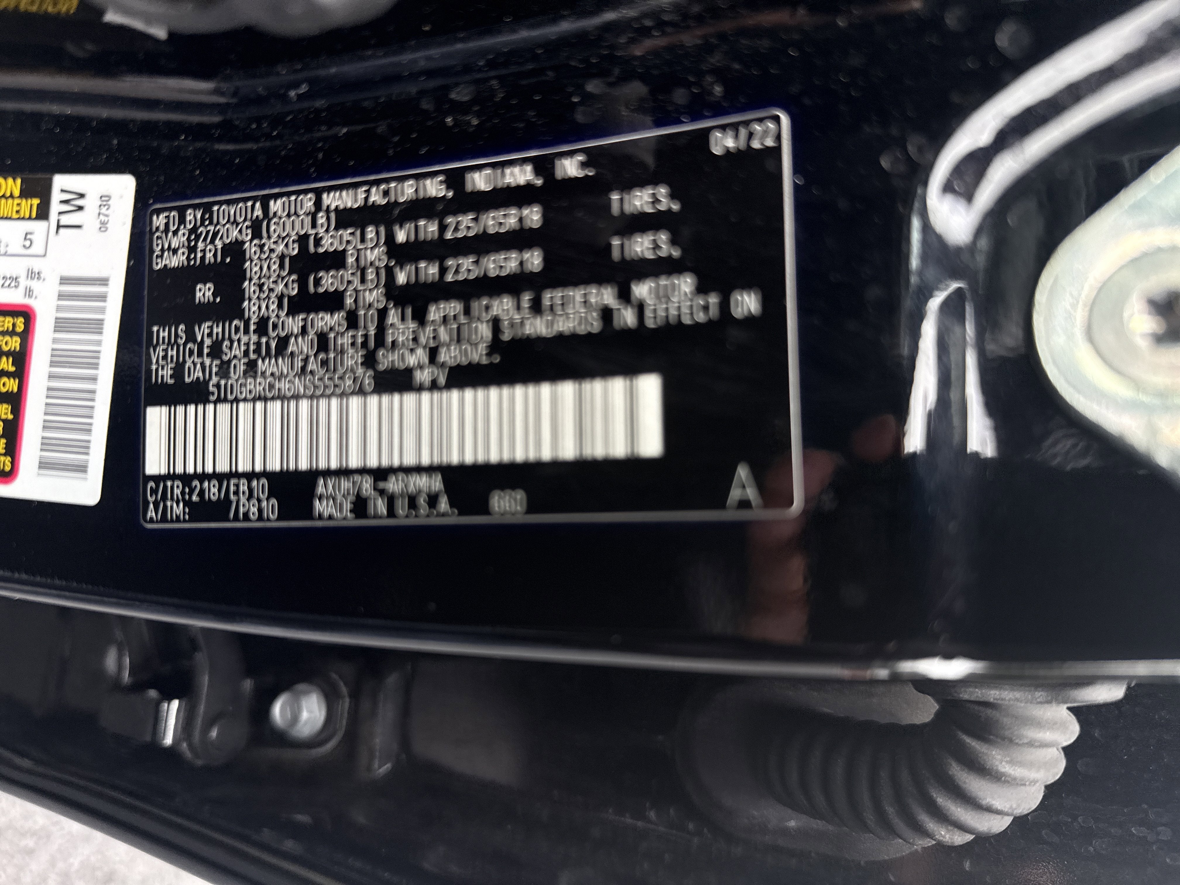 2022 Toyota Highlander Hybrid XLE