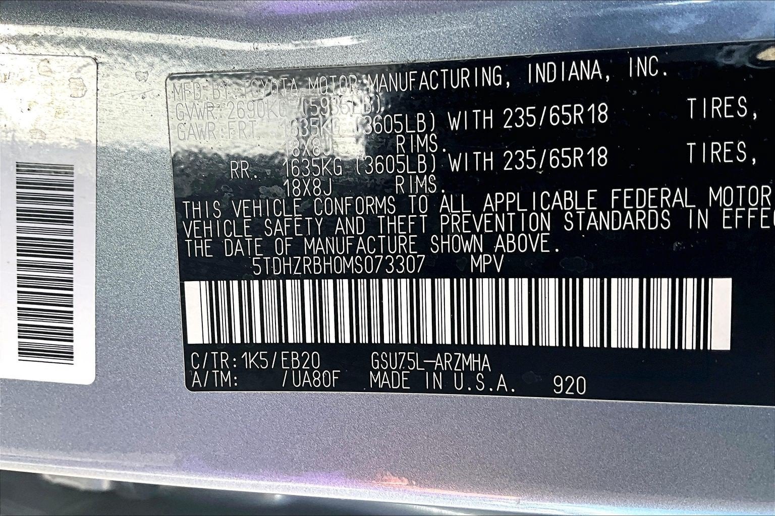 2021 Toyota Highlander XLE