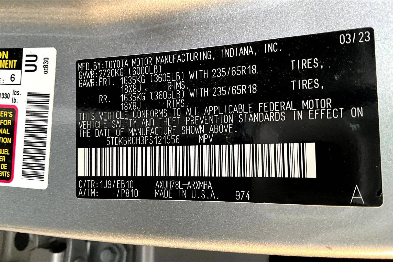 2023 Toyota Highlander Hybrid XLE