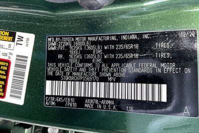 2023 Toyota Highlander Hybrid XLE