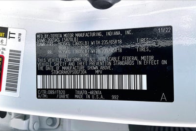 2023 Toyota Highlander LE