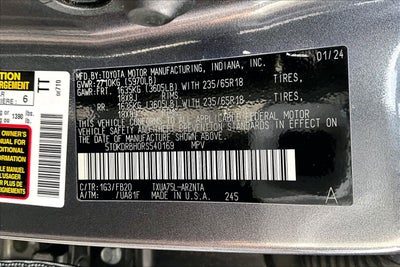 2024 Toyota Highlander LE