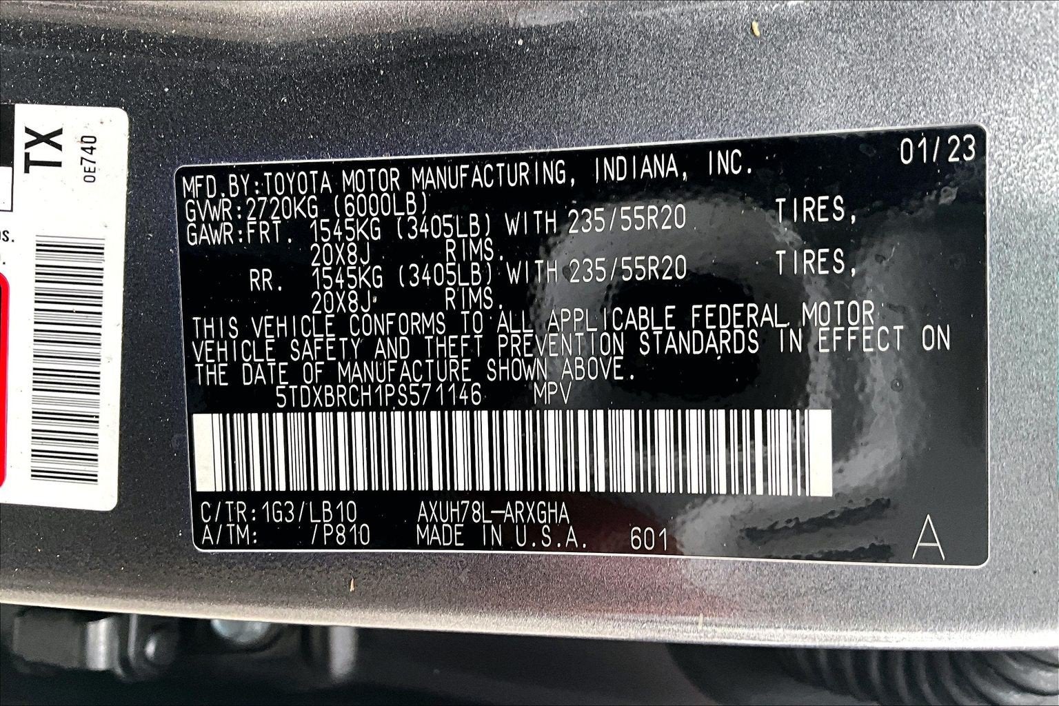 2023 Toyota Highlander Hybrid Limited
