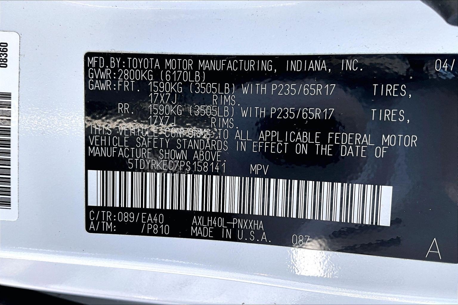 2023 Toyota Sienna XLE