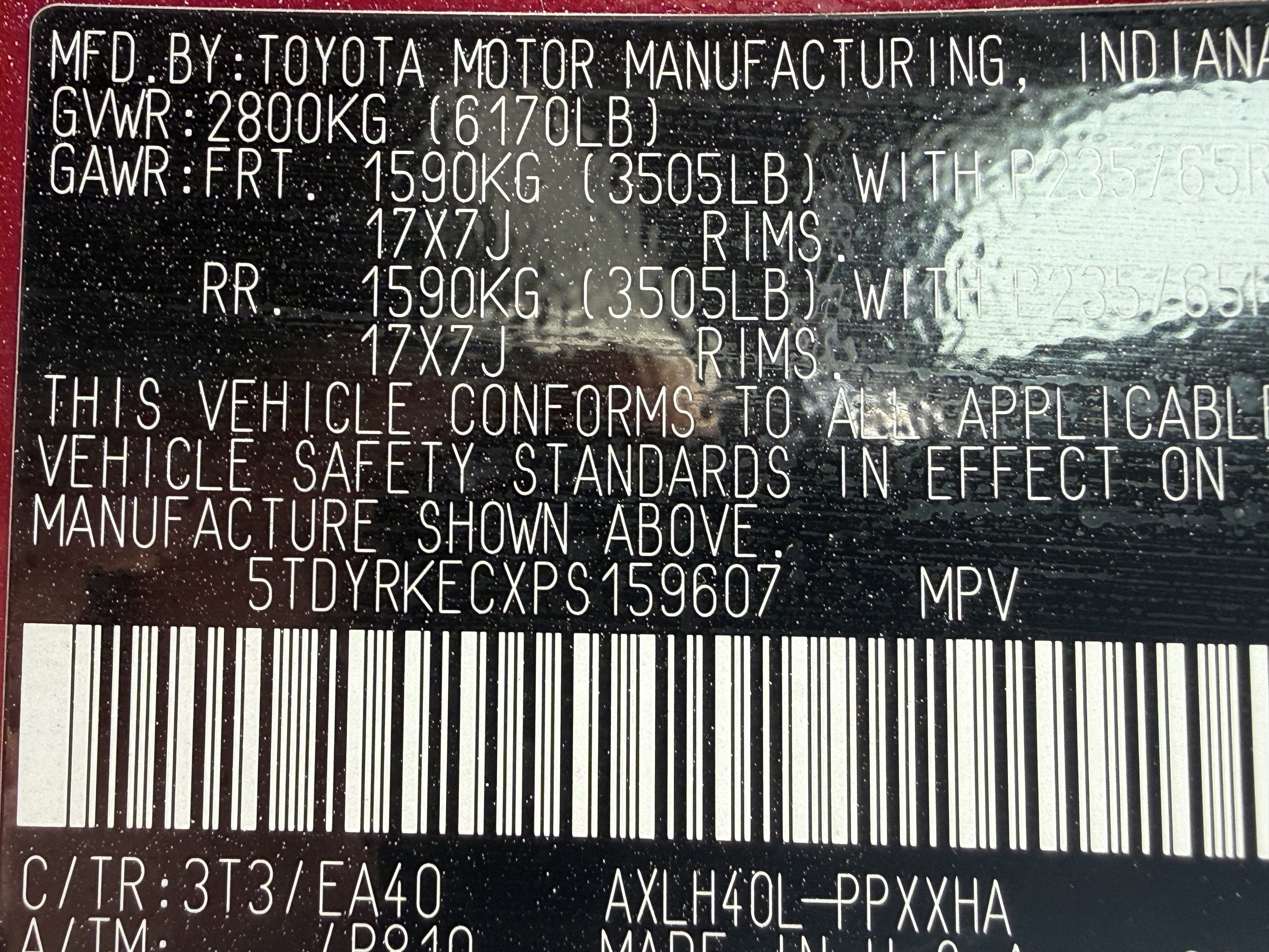 2023 Toyota Sienna XLE