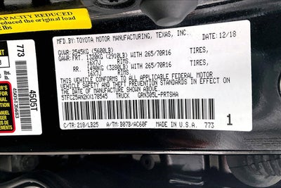 2019 Toyota Tacoma 4WD TRD Pro