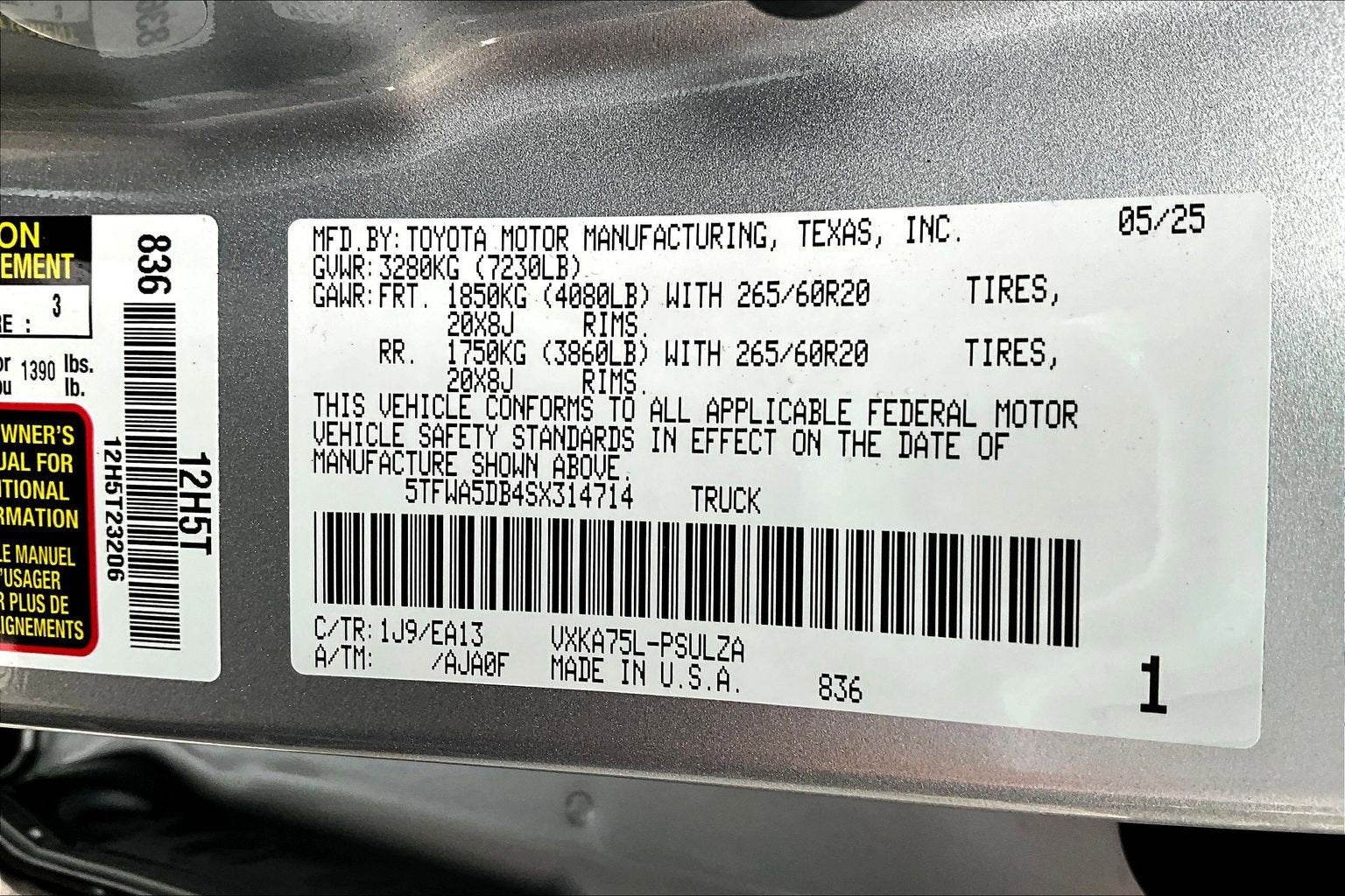 2025 Toyota Tundra 4WD Limited