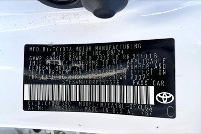 2024 Toyota Corolla LE