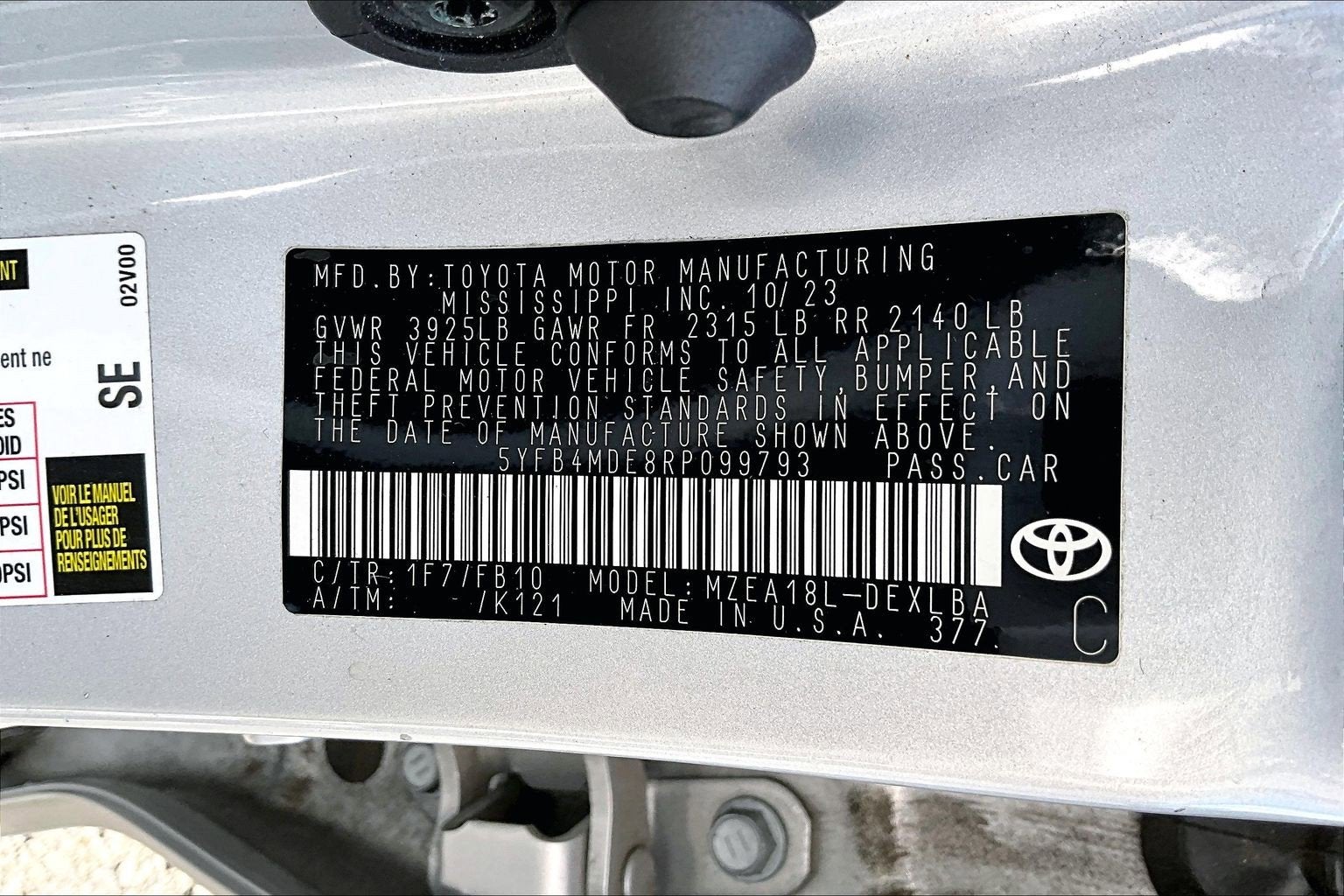 2024 Toyota Corolla LE