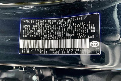 2024 Toyota Corolla SE