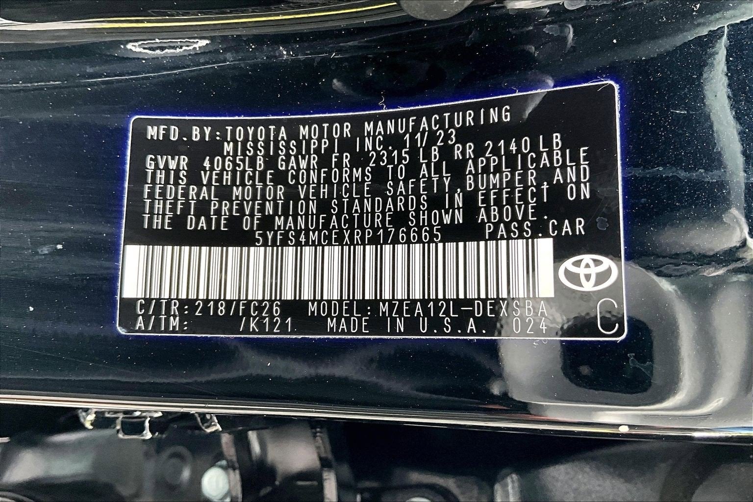 2024 Toyota Corolla SE
