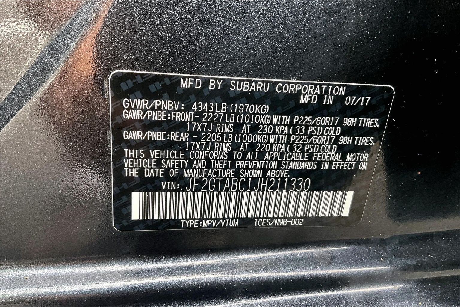 2018 Subaru Crosstrek Premium