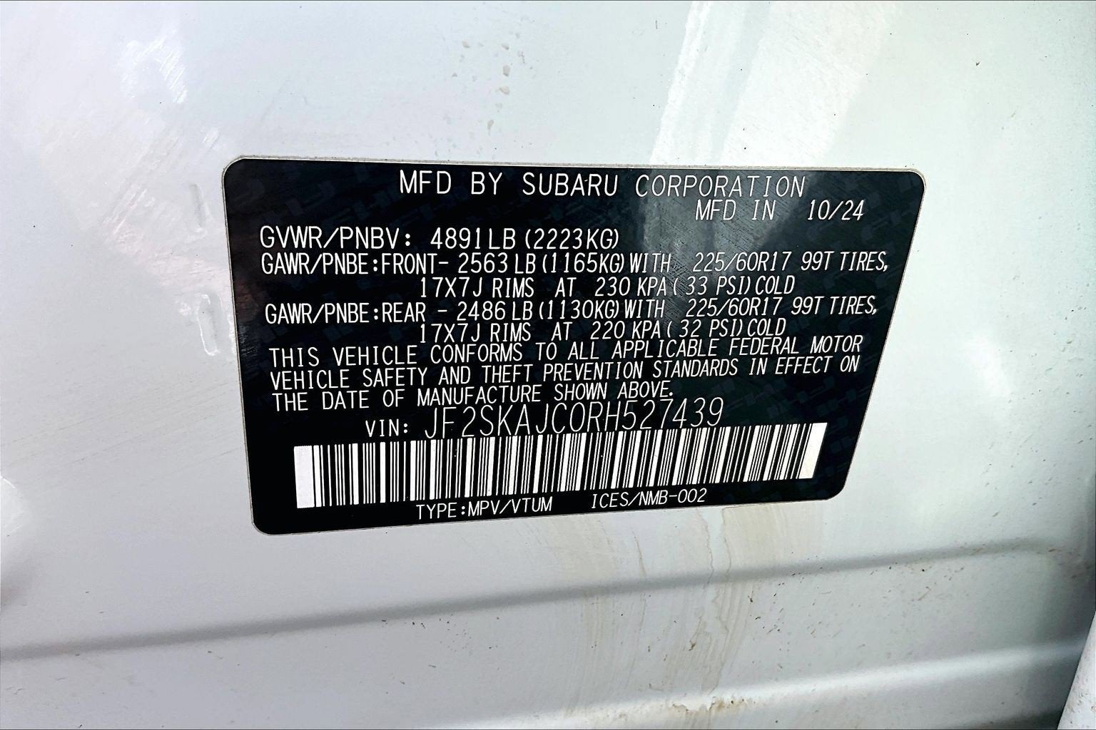 2024 Subaru Forester Wilderness
