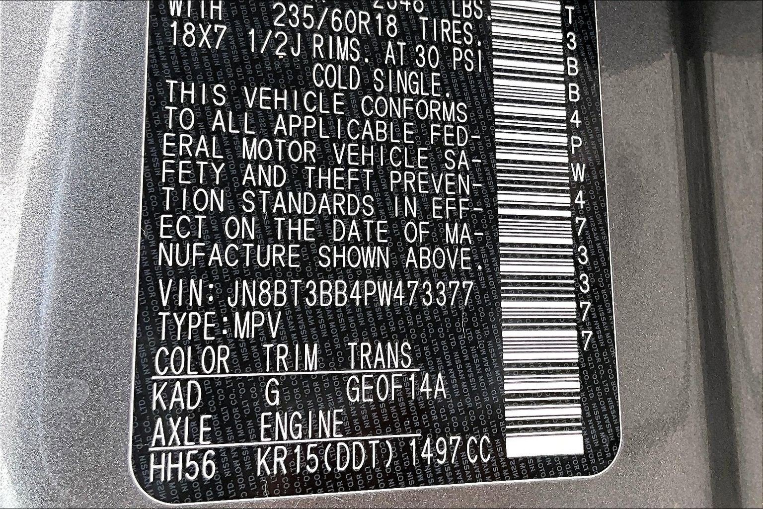 2023 Nissan Rogue SV