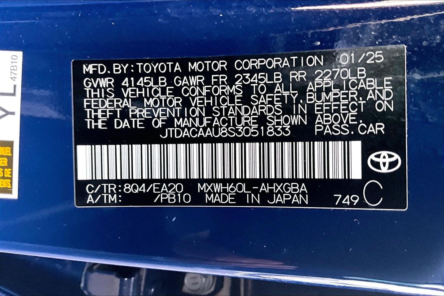 2025 Toyota Prius XLE