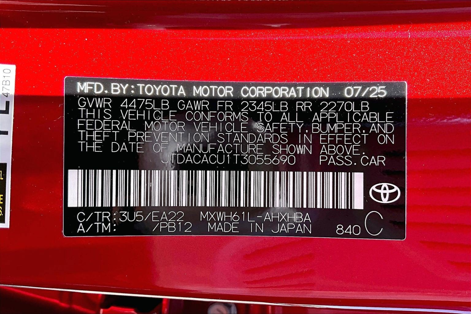 2026 Toyota Prius Plug-In Hybrid XSE Premium