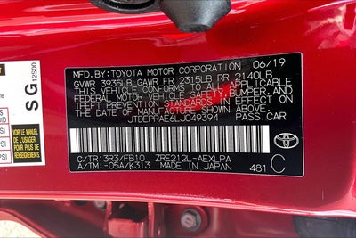 2020 Toyota Corolla LE