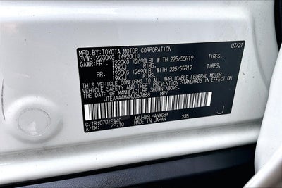 2021 Toyota Venza XLE