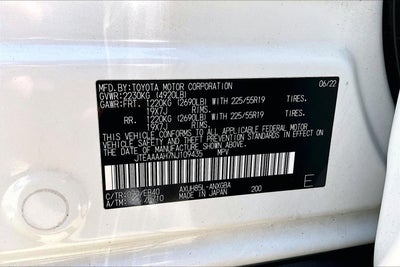 2022 Toyota Venza XLE