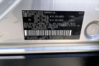 2023 Toyota bZ4X Limited