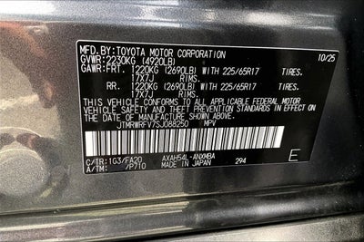 2025 Toyota RAV4 Hybrid XLE