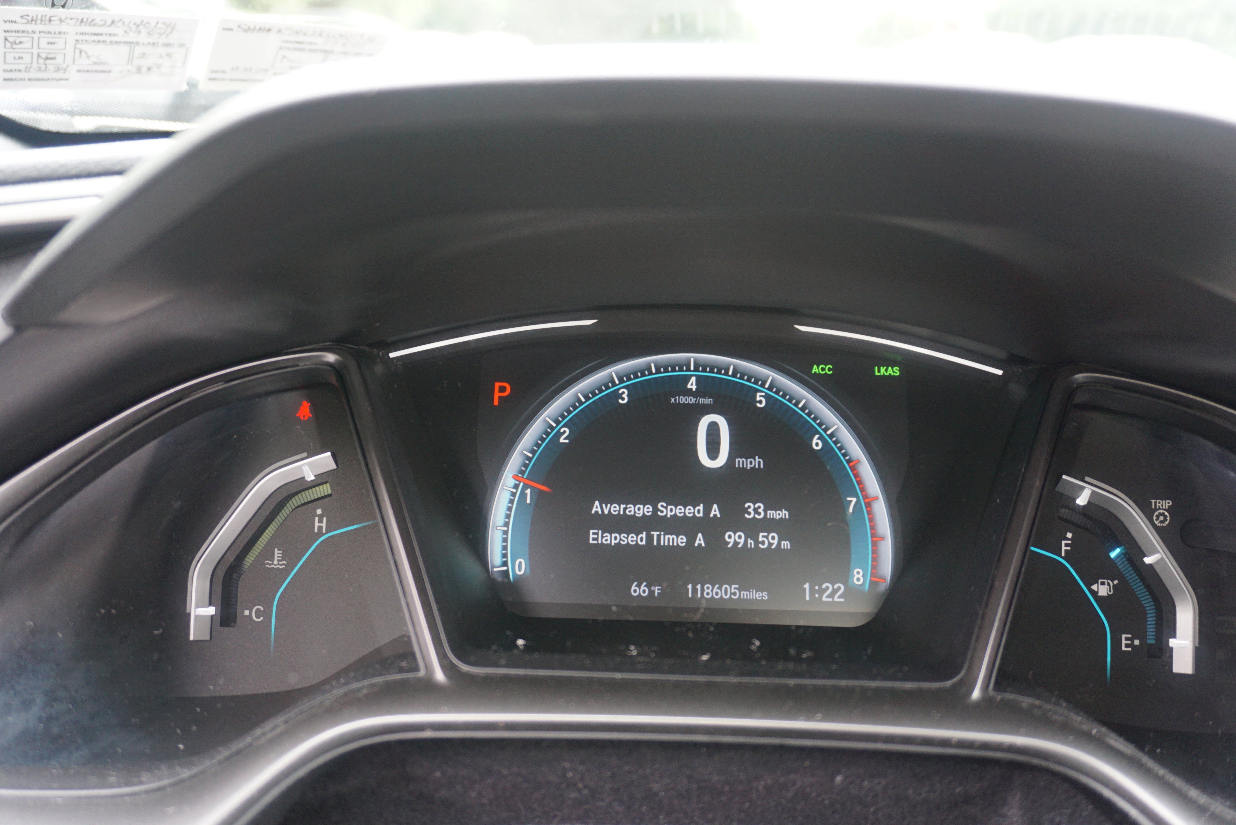 2019 Honda Civic Hatchback EX